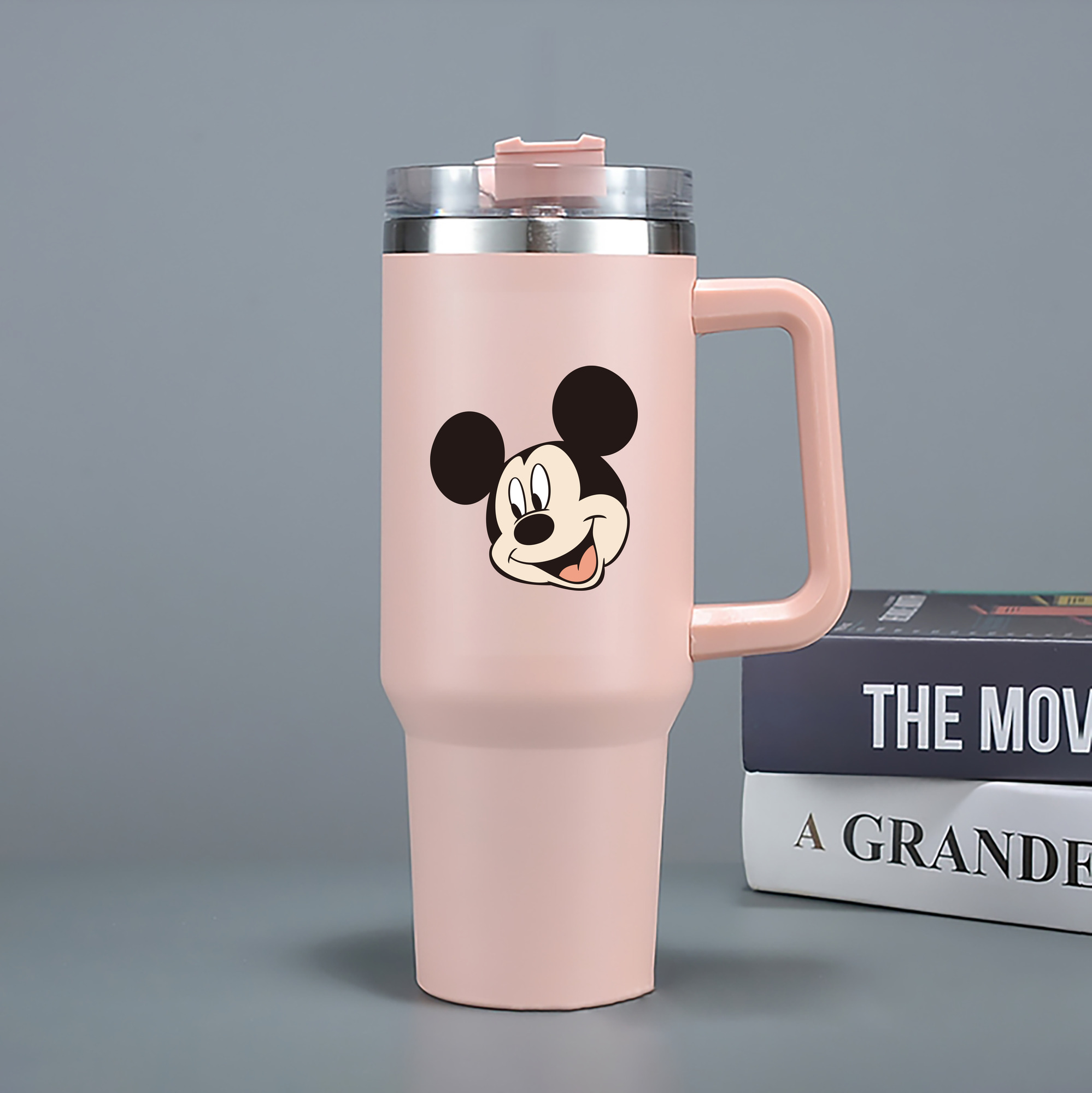 （画像用） ミッキーマウス Mickey Mouse 1200mL車用タンブラー（カラープリント）